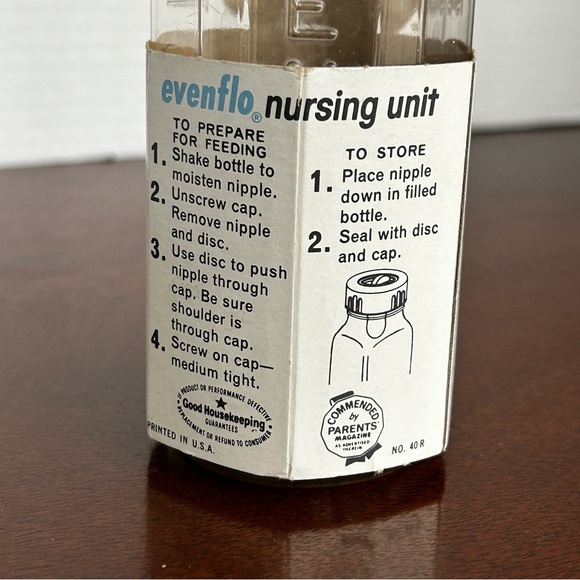 Three Vintage evenflo Baby Bottle Nursing Units (2 With Original Packaging) - Picture 11 of 13